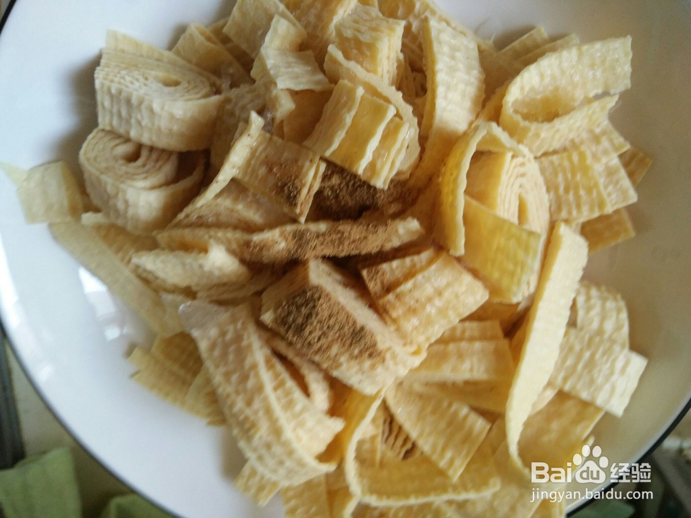 怎么做韭菜炒厚豆腐皮