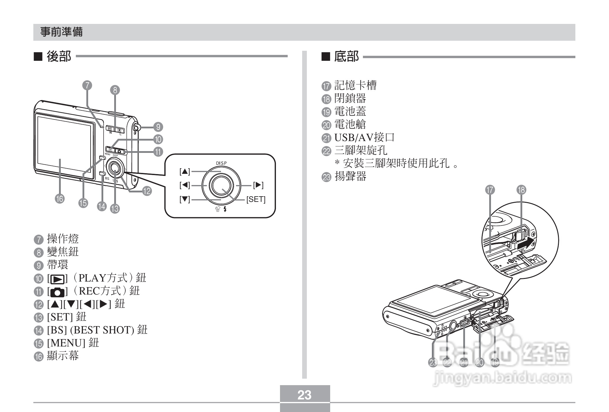 卡西欧EX-Z6数码相机使用说明书:[3]