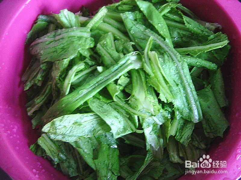 香辣油麦菜——舌尖上的家常味道
