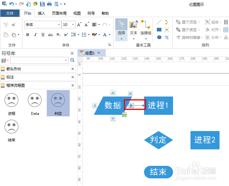 如何用Edraw Max绘制简单流程图