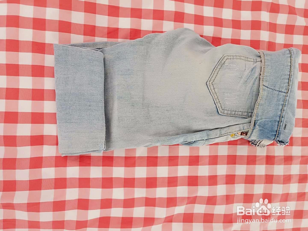 整理牛仔裤方法