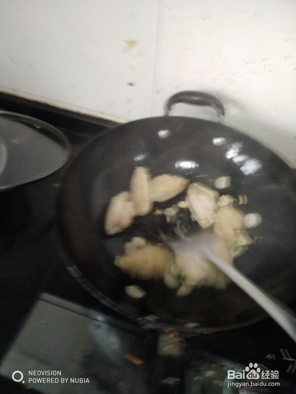 鸡翅花生炖豆角