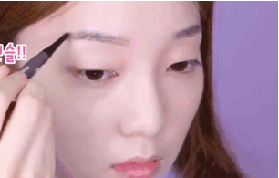 画一款气质的“野生眉”