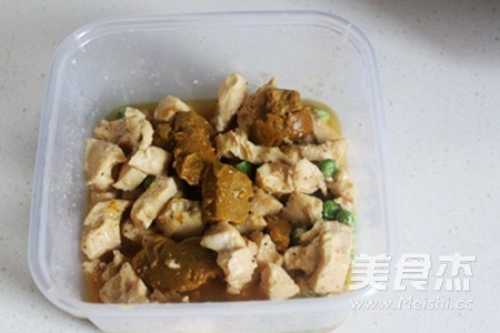 微波快手咖喱鸡块