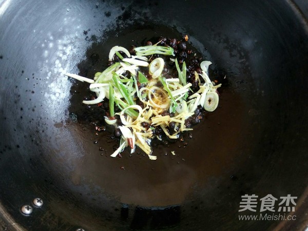 豆豉包菜炒粉条