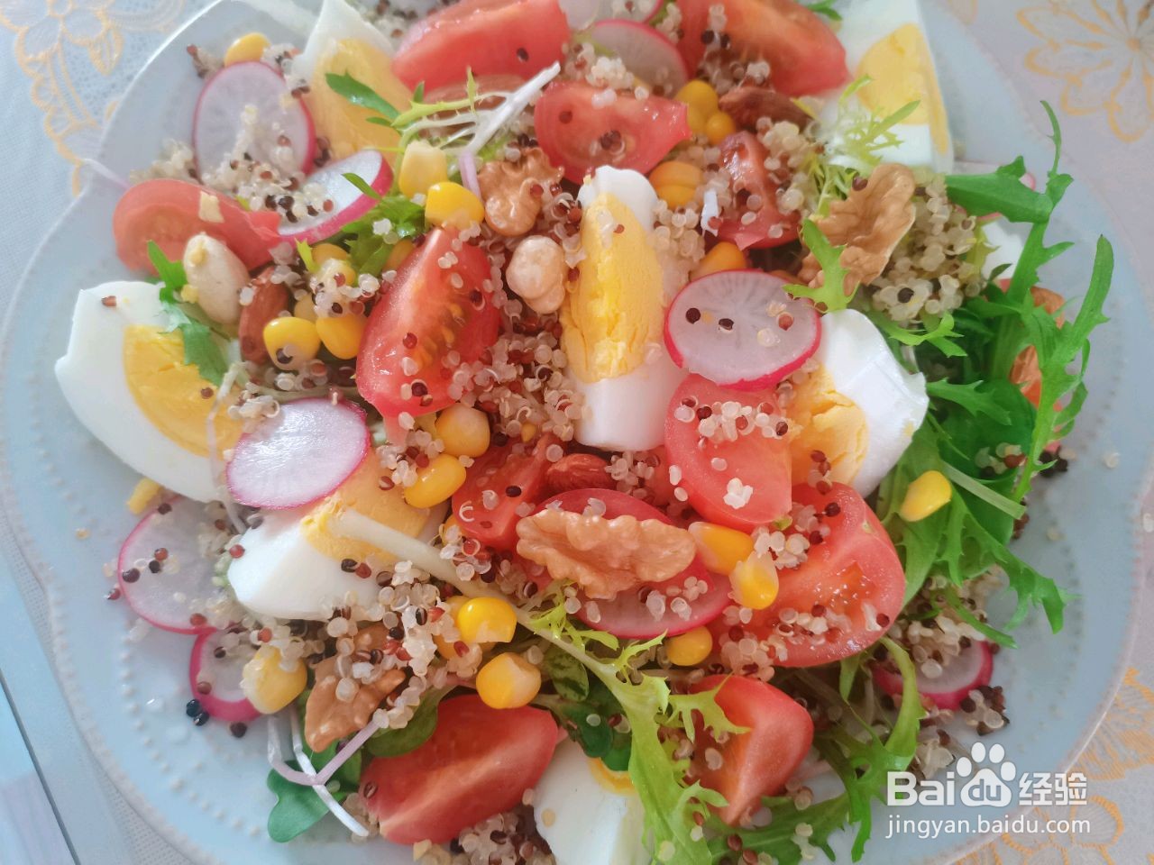 藜麦鸡蛋蔬菜沙拉怎么做