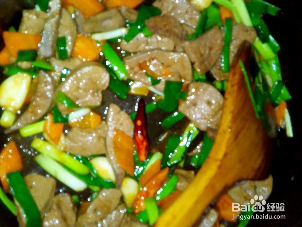 猪肝面怎么做好吃