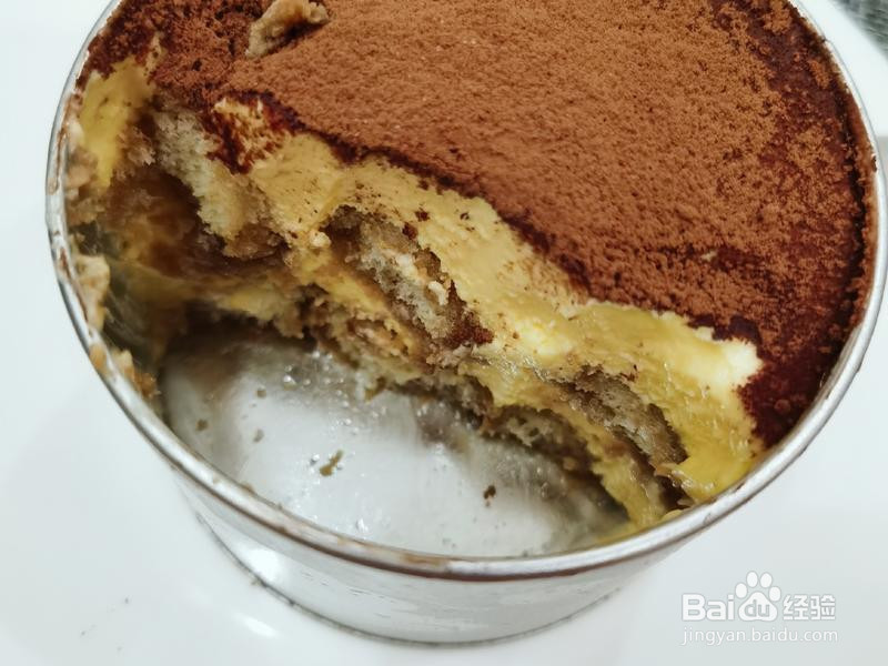 戚风蛋糕版提拉米苏的做法