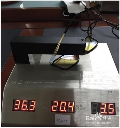 电脑护目镜防蓝光检测方法---防蓝光测试仪