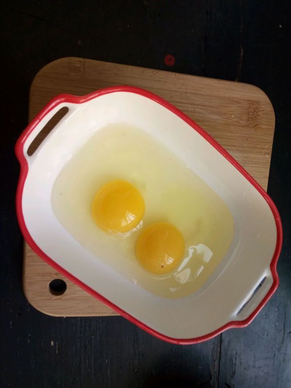 香菇香菜蒸蛋羹