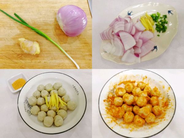 香煎奥尔良风味黄鱼丸