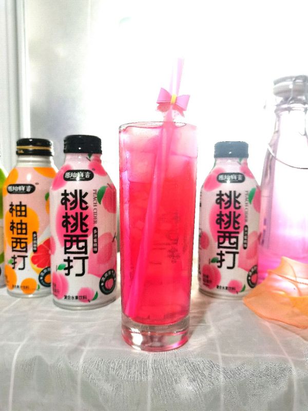 桃桃西打果冻冷饮