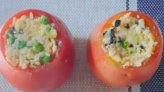 2岁宝宝主食-芝士番茄焗饭