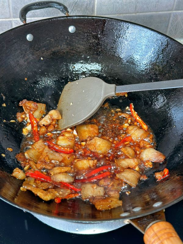 五花肉豆豉炒苦瓜