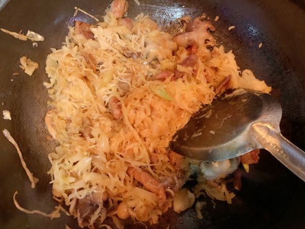 酸菜海鲜炖粉条