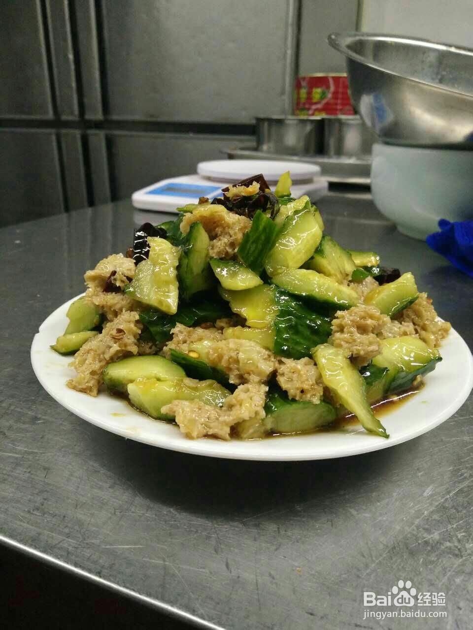 适合懒人做的黄瓜面筋