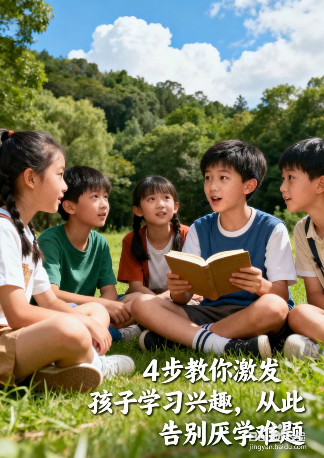 4 步教你激发孩子学习兴趣，从此告别厌学难题