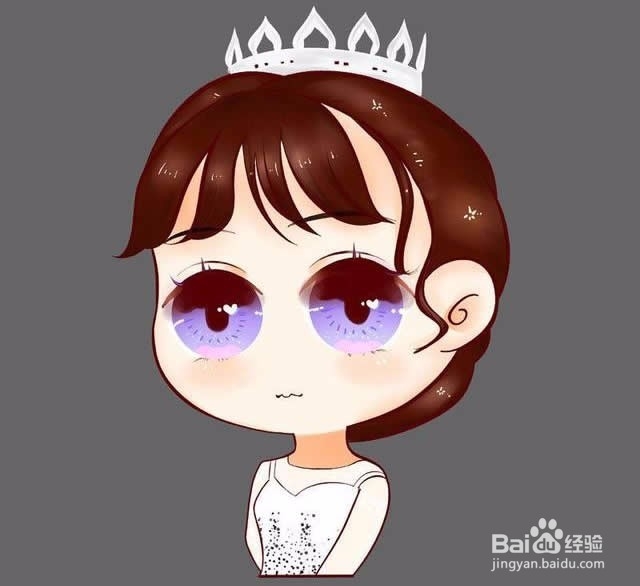 Photoshop快速把人像照片转成Q版效果教程