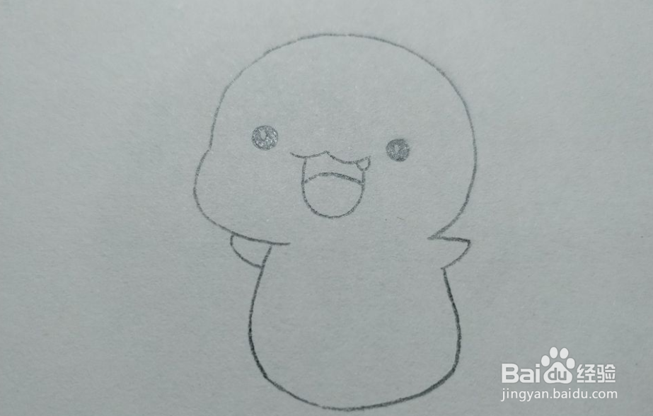 简笔画画卡通小恐龙