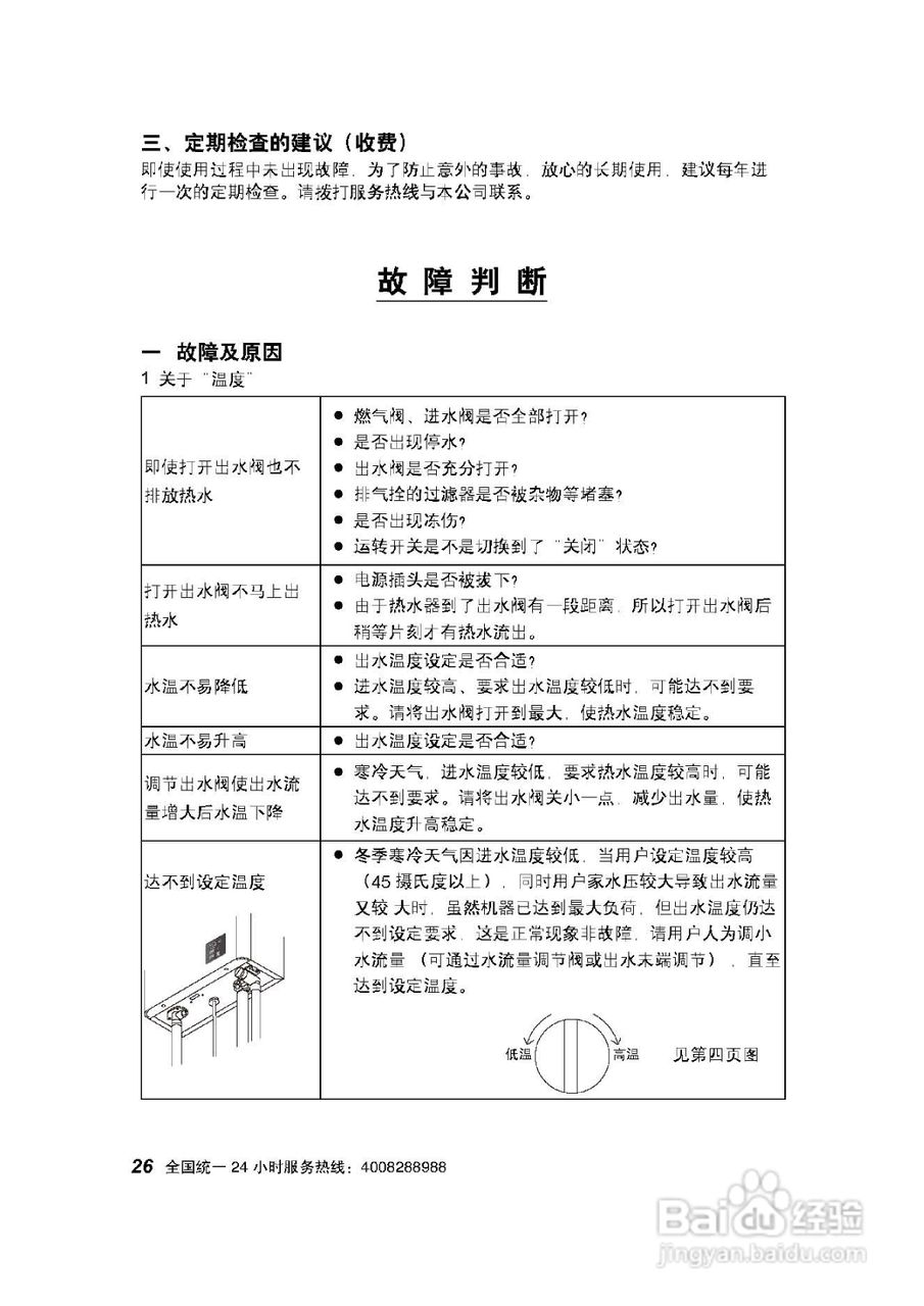 史密斯JSQ20-CAX热水器使用说明书:[3]
