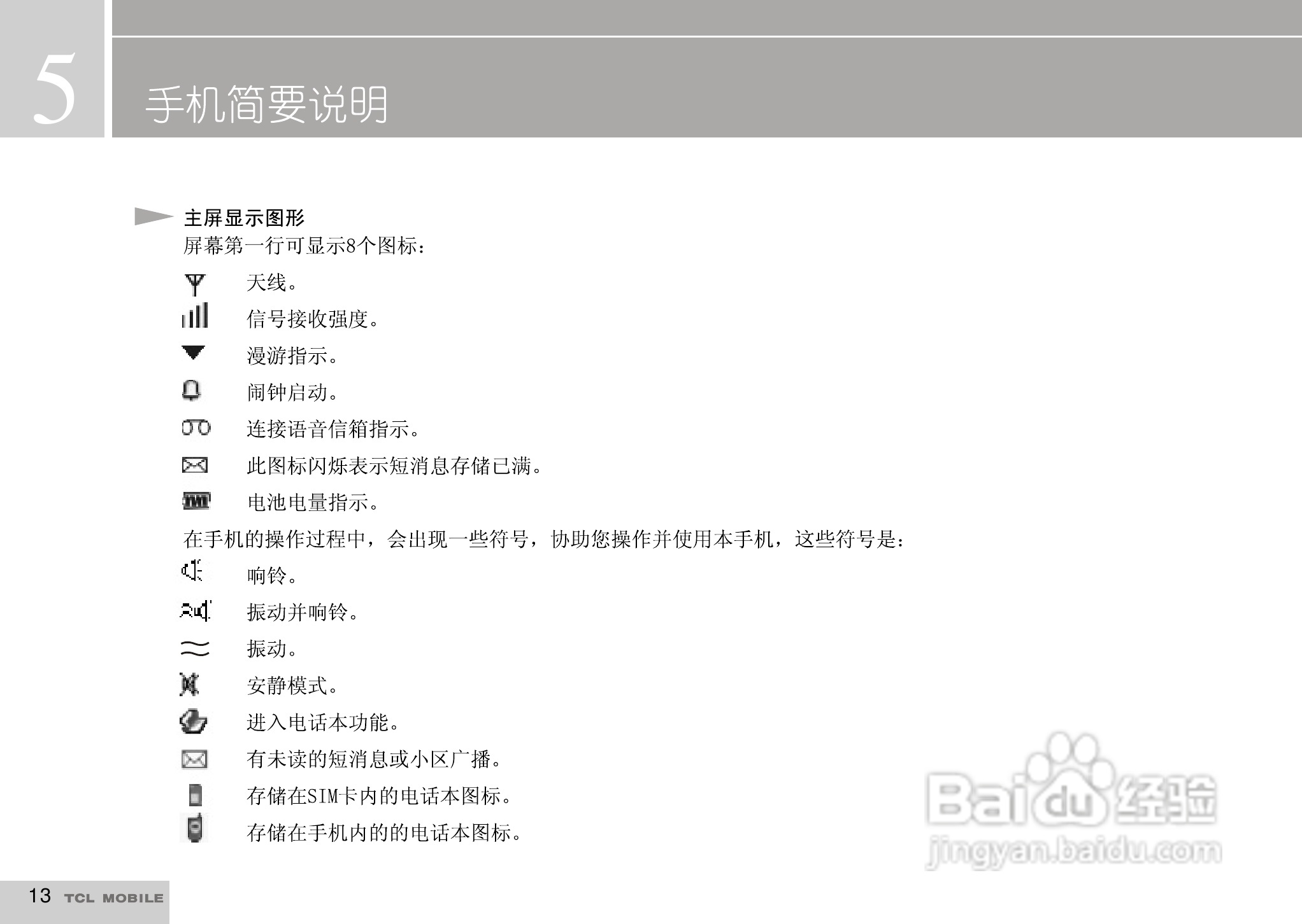 TCL I929手机使用说明书:[2]
