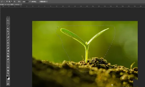 photoshop7.0羽化效果使用方法
