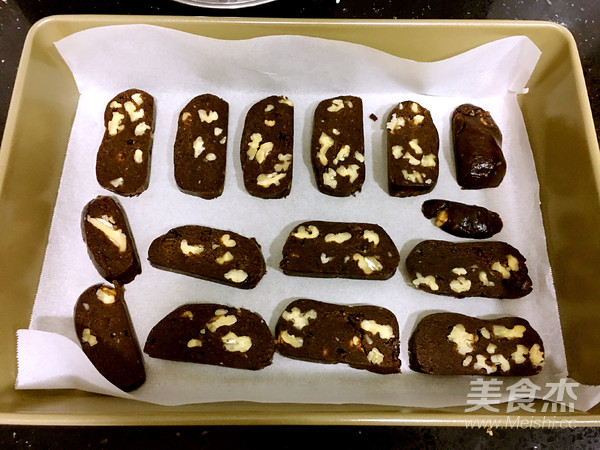 焦糖可可核桃饼干
