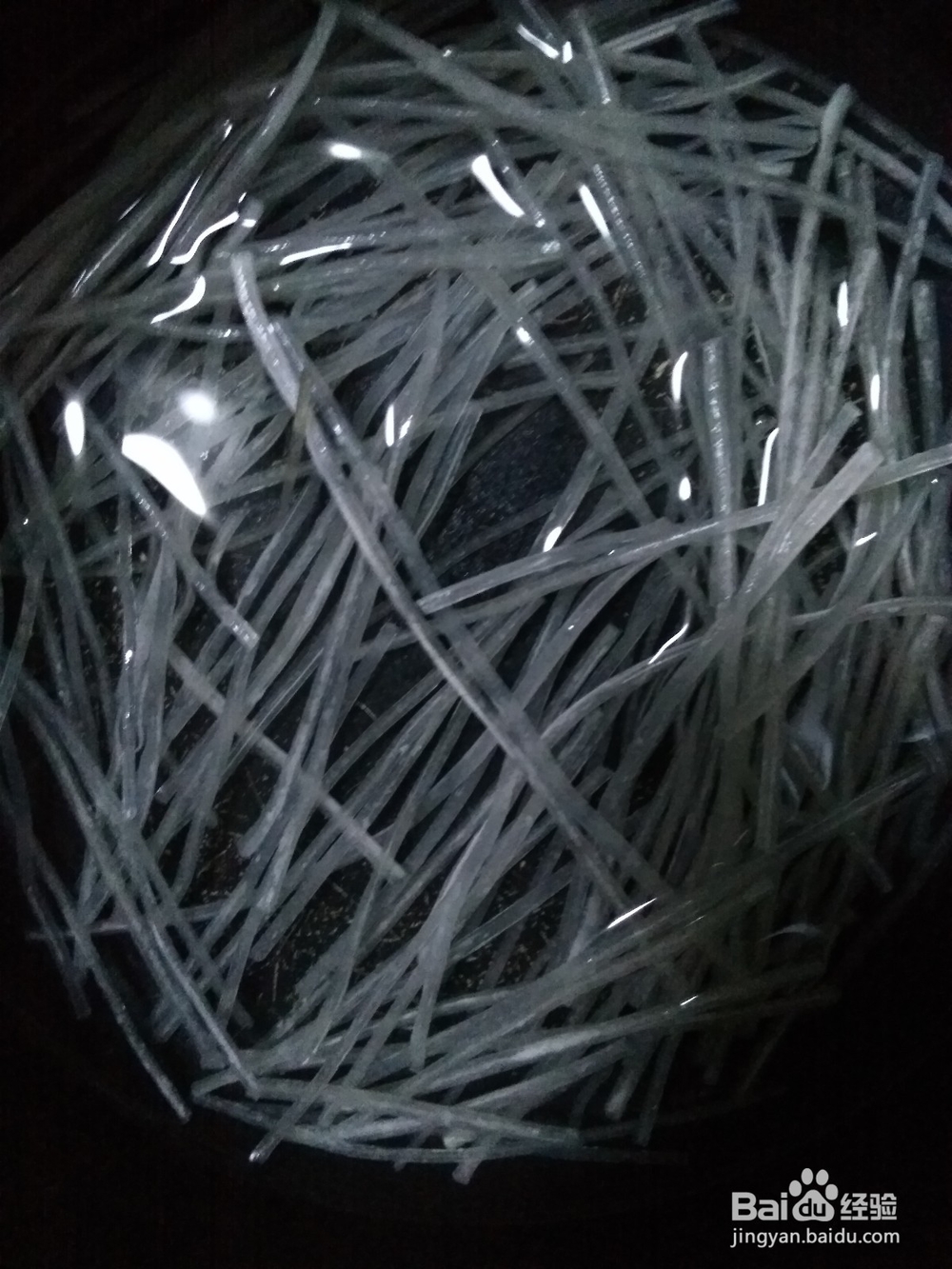 青蒜根须炒粉条