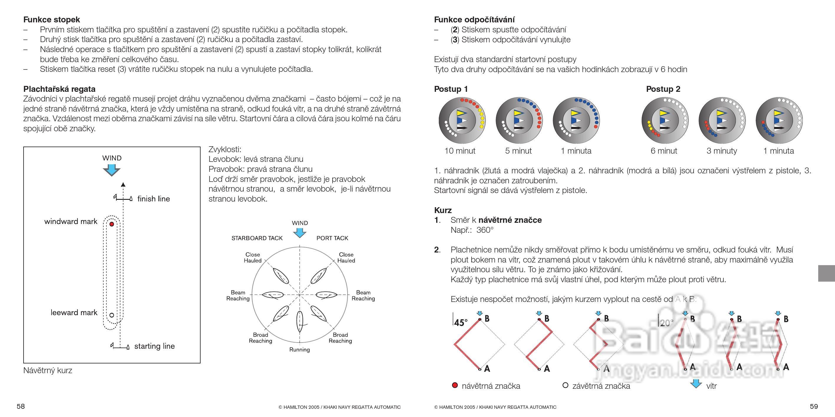 Hamilton汉密尔顿扬帆特制手表使用说明书:[4]