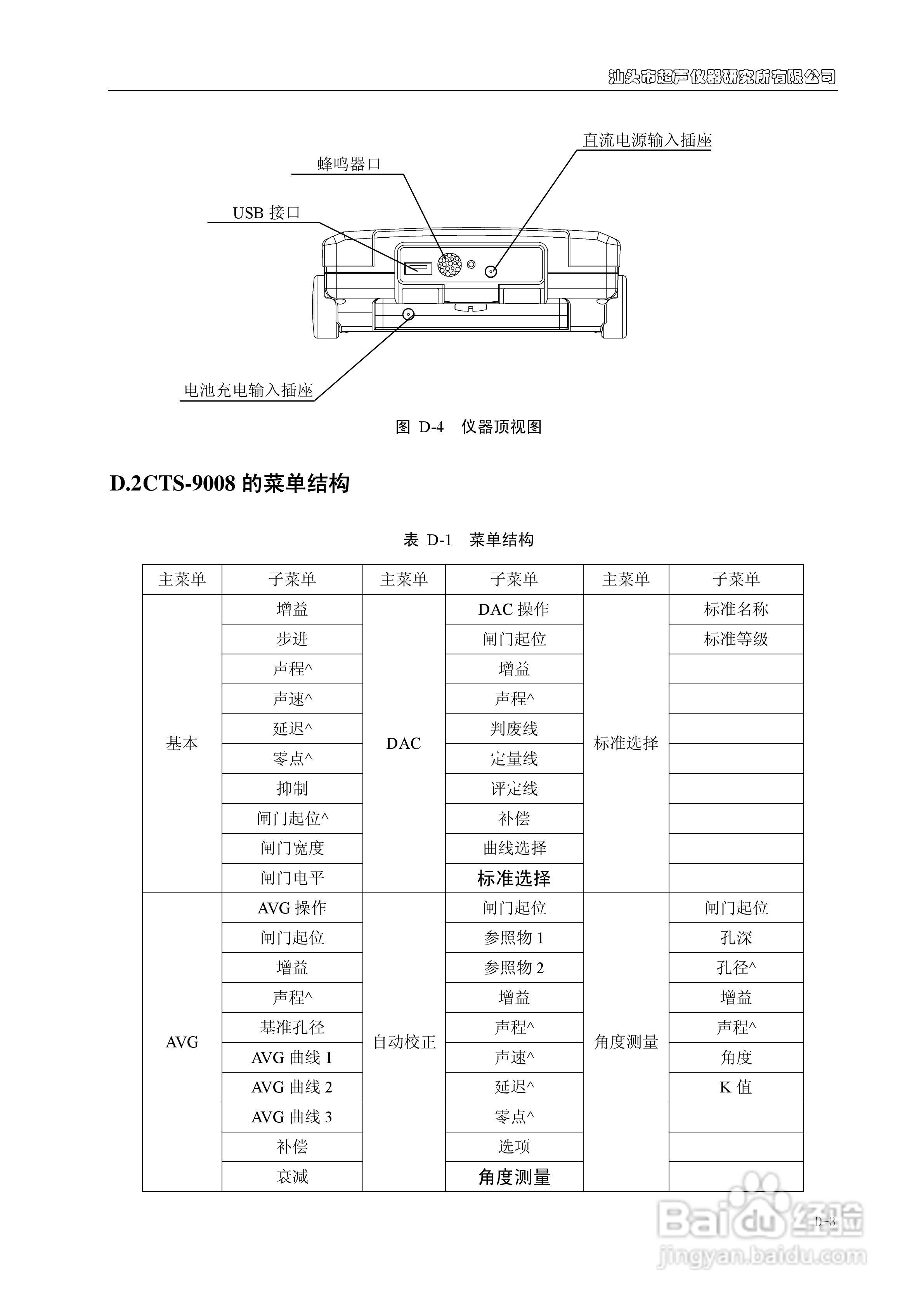 CTS-9006/9008/9009数字超声探伤仪说明书:[7]
