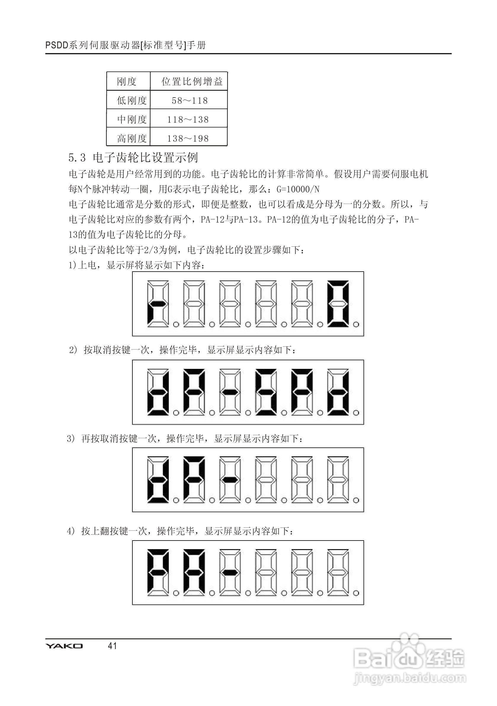 PSDD系列伺服驱动器使用手册:[5]