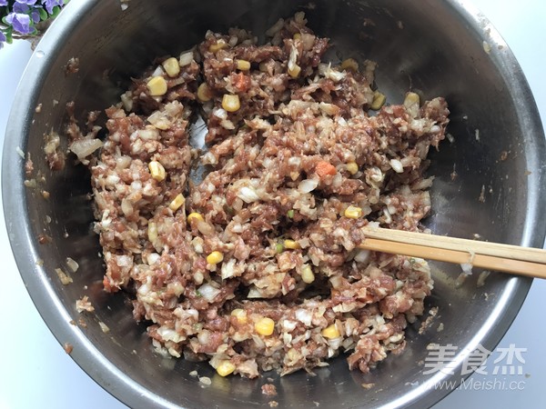 牛肉大蒸饺的做法
