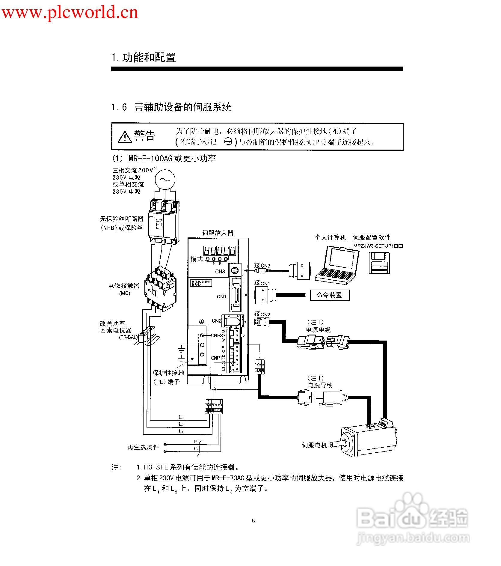 三菱伺服MR-MR-E-AG伺服放大器使用手册:[2]