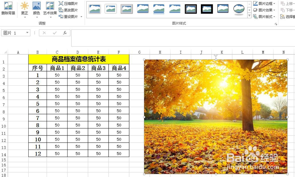 excel表格怎么插入图片