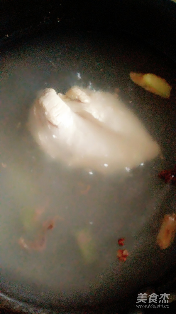 鸡丝凉面的做法