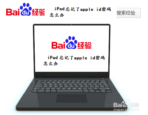 iPad忘记apple id密码怎么办