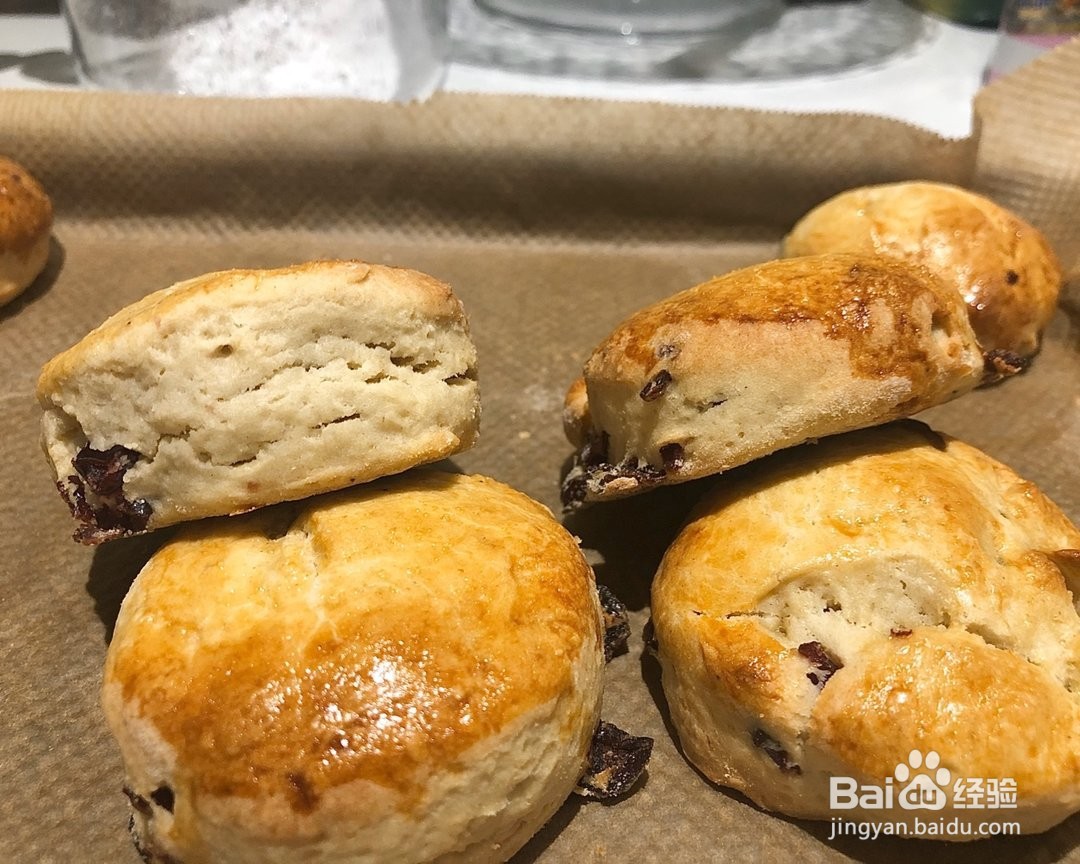 蔓越莓司康的做法