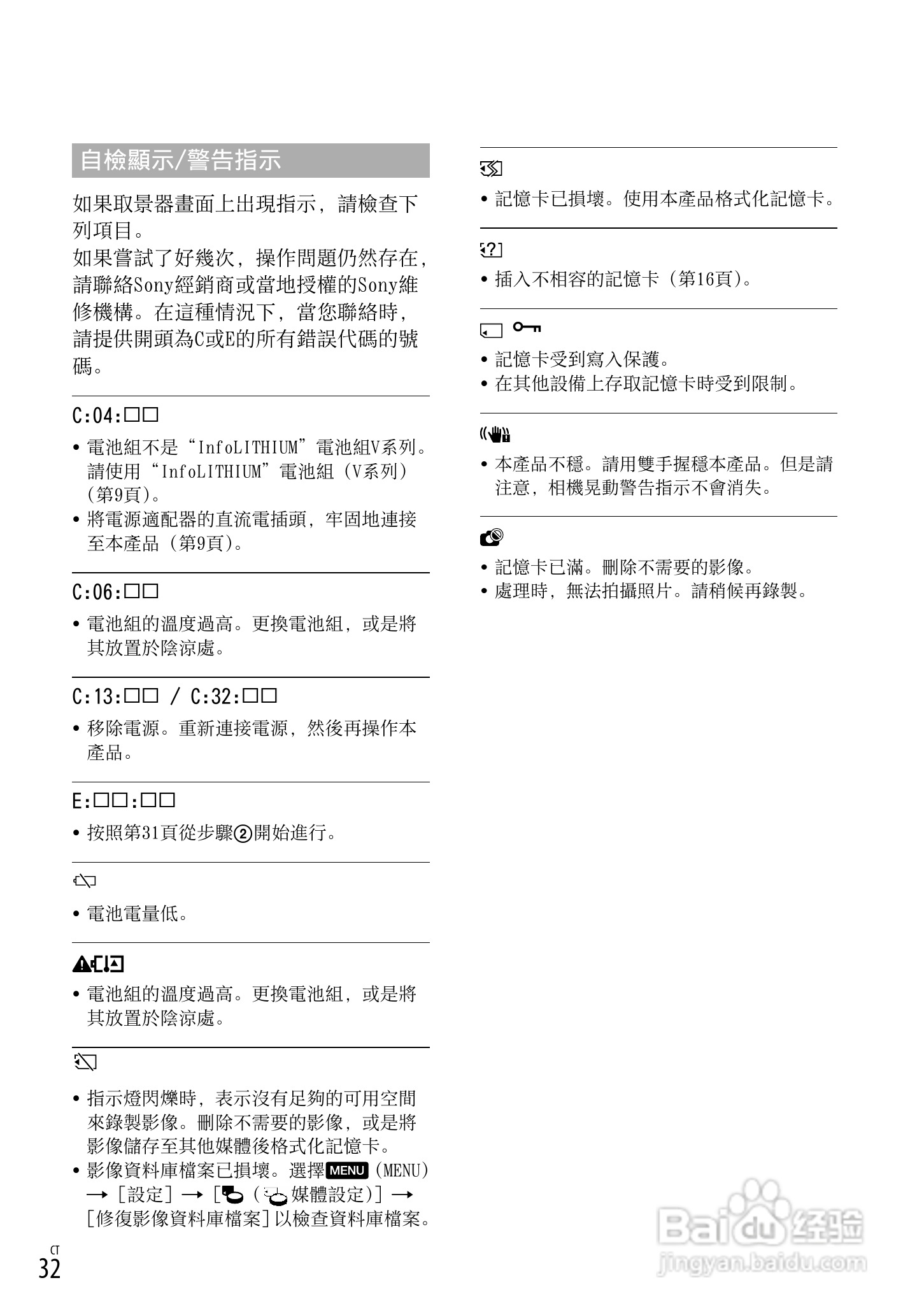 索尼DEV-5数码摄相机使用说明书:[13]