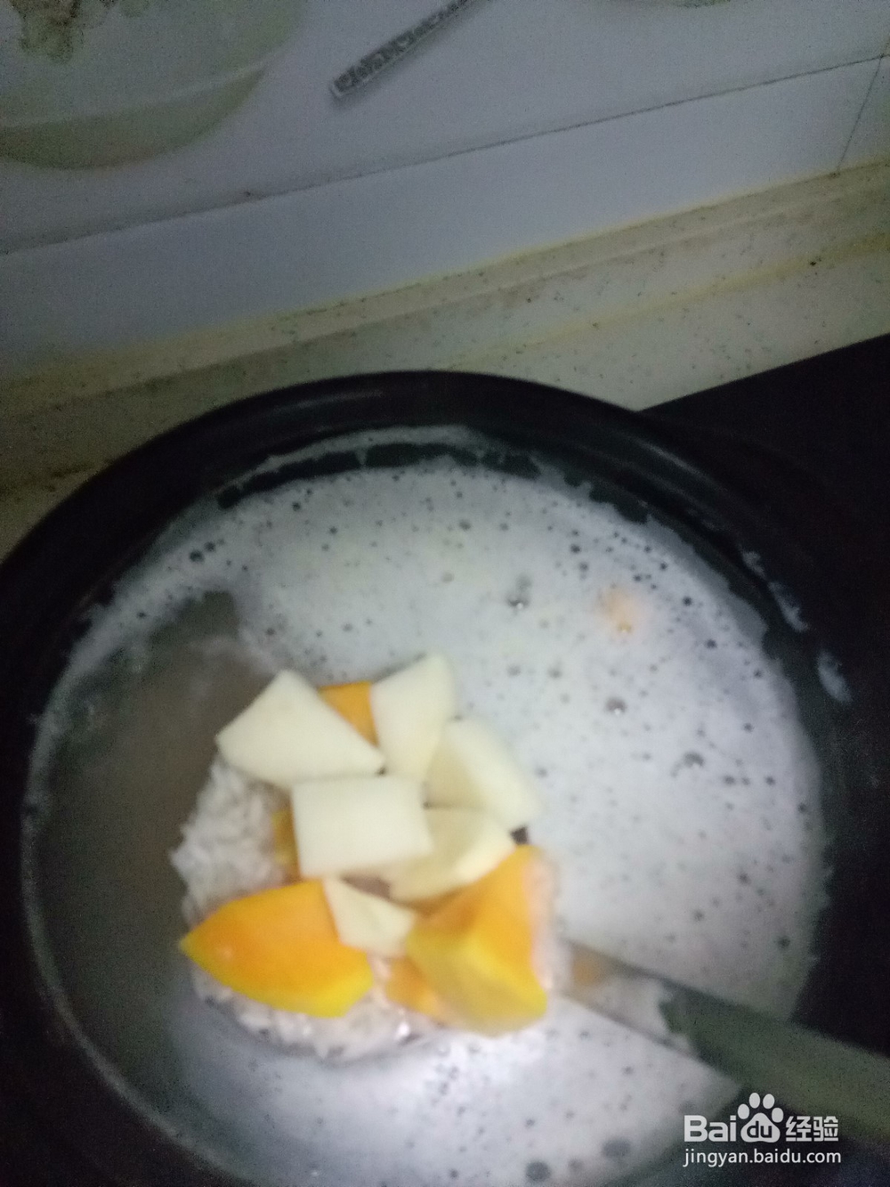 砂锅红薯稀饭