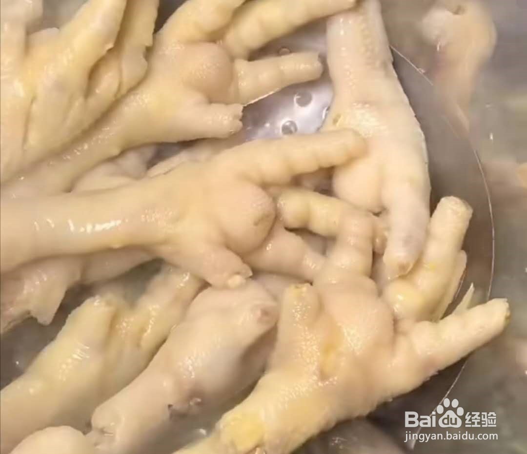 无骨鸡爪的做法