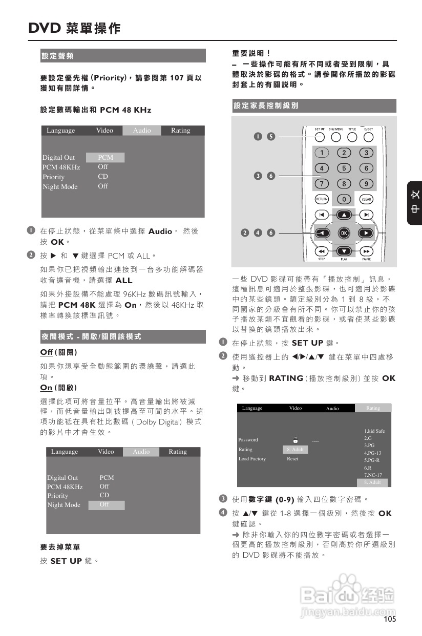 PHILIPS FWD17组合音响使用说明书:[2]