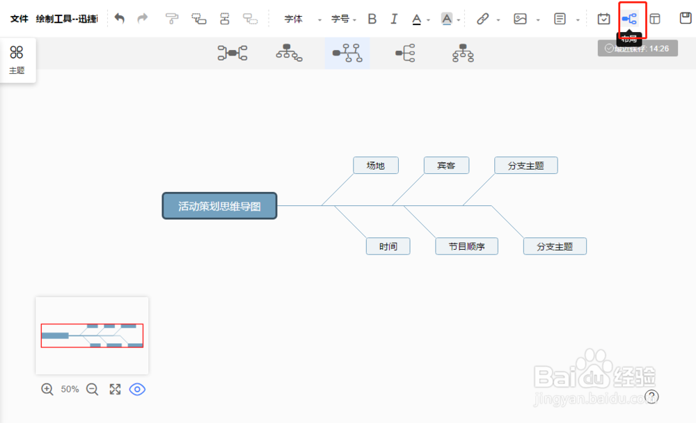 活动策划思维导图怎么画？分享操作技巧