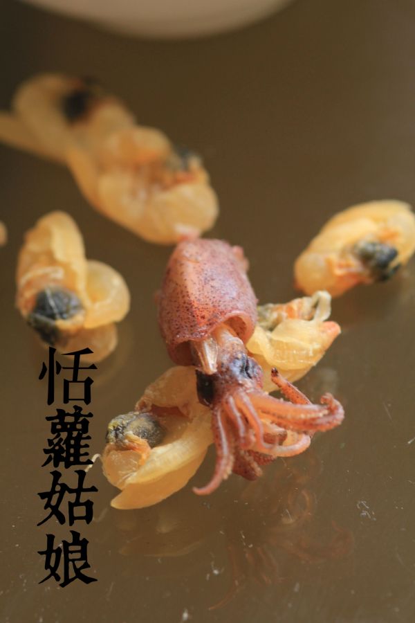 海鲜糙米木耳粥