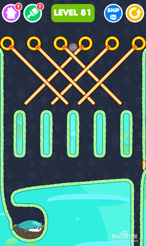 Save The Fish的LEVEL 81怎样过关？