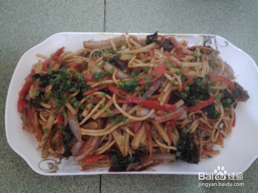 营养美味的炒面