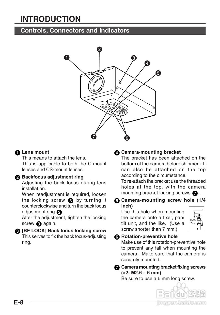 JVC TK-C1480/TK-C1481/COLOUR VIDEO CAMERA摄像机说:[1]