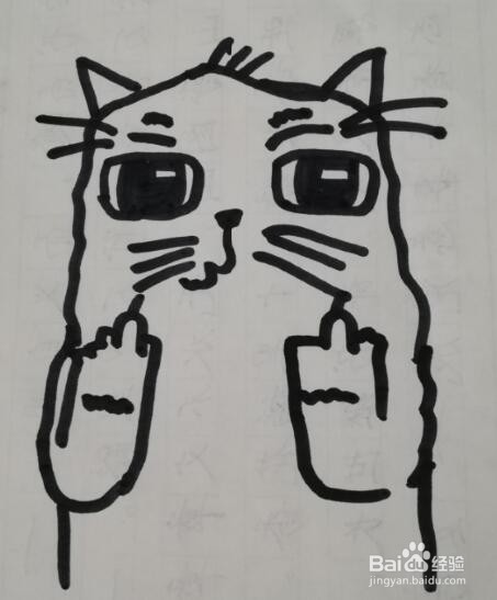 小猫的画法 小猫的简笔画