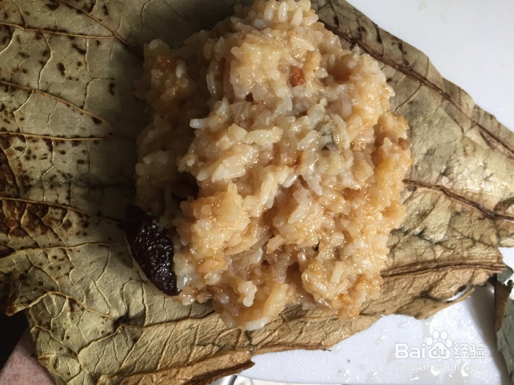 荷叶糯米鸡的做法