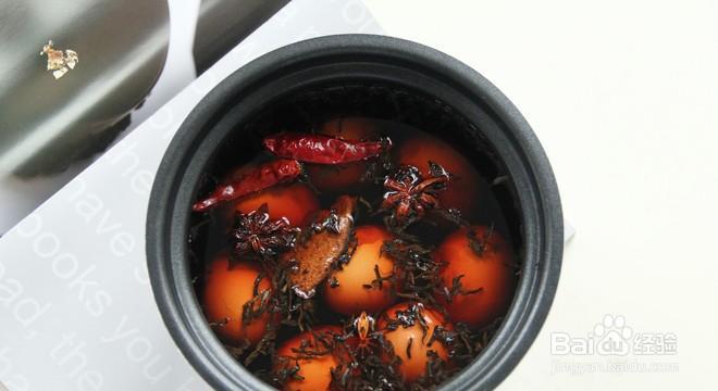 跟我学做有胃口的好吃又入味的茶叶蛋