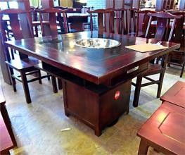 重庆市餐厅火锅桌椅材质：